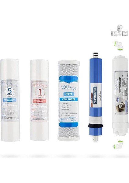 Su Açık Kasa Su Arıtma Cihazı 5li Filtresi Standart Membran Set modelleri