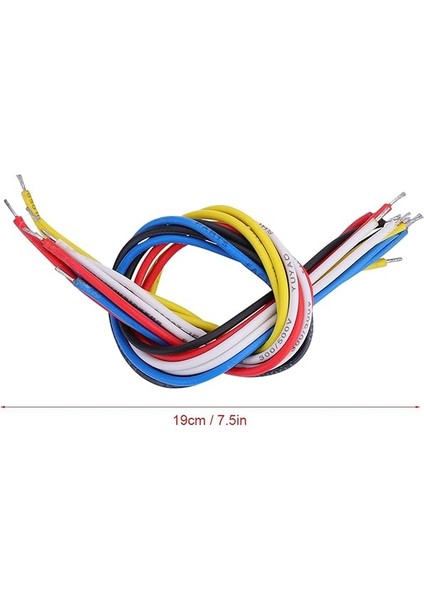 10 Adet Gitar Devre Teli Renkli Gitar Devre Bağlantı Telleri Elektro Gitar Bas Yaylı Çalgılar Kablolama (19CM) fiyatları