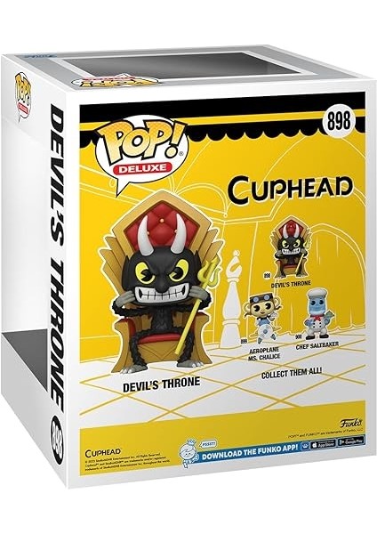 Pop! Deluxe: Cuphead - Devil's Throne modelleri