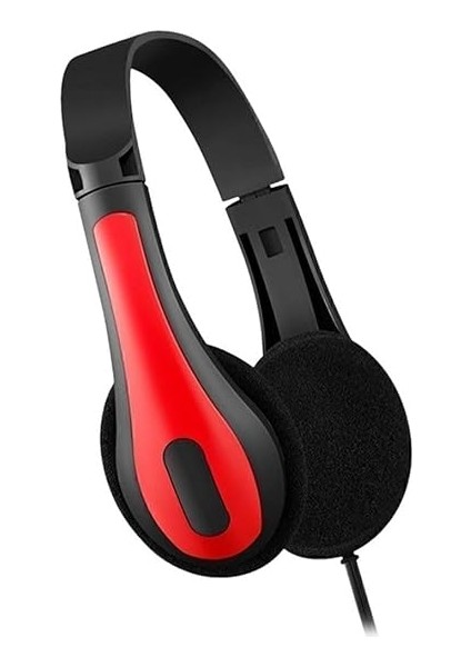 FHP-125R Mikrofonlu Kulak Üstü Siyah-Kırmızı Kulaklık modelleri