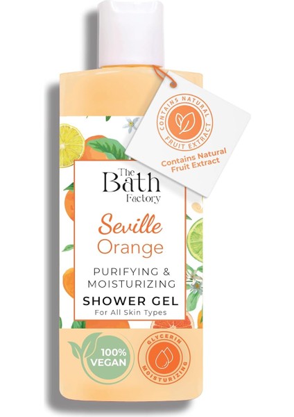 Bath Factory, Sevilla Orange Duş Jeli, 400 ml