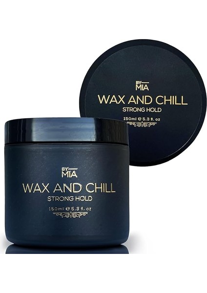 Mıa Wax And Chill Saç Şekillendirici Aqua Wax I Güçlü Tutuş | Parlak Görünüm 150ML