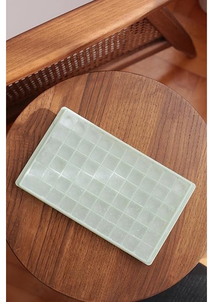 Buz Kalıbı, 60 Bölmeli Kare Buzluk, Sunumluk Buzluk Kalıp (Yeşil) fiyatları