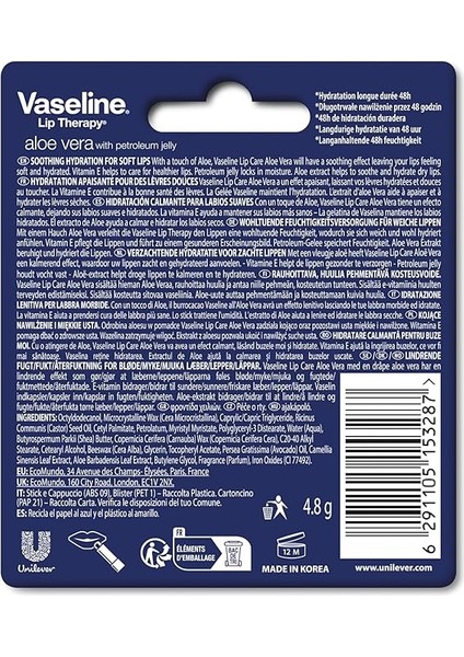 Aloe Vera Lip Care 4.8 gr fiyatları