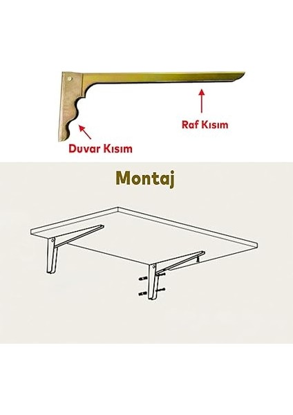 Raf Altı Ayağı Metal Ayak 28 x 10 cm (2 Adet) modelleri