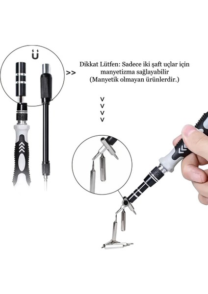 115 In 1 Hassas Tornavida Seti Çok Fonksiyonlu Manyetik Telefon Bilgisayar Onarım Tamir Seti indirimleri