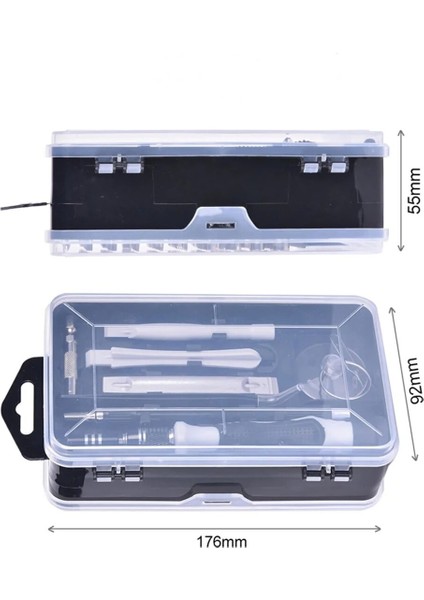 115 In 1 Hassas Tornavida Seti Çok Fonksiyonlu Manyetik Telefon Bilgisayar Onarım Tamir Seti