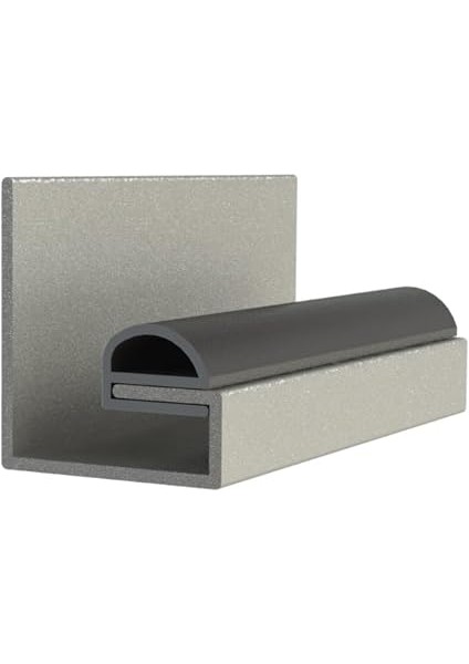 Çelik Kapı Fitili Geçmeli Kapı Altı Eşik Fitili Geçmeli Siyah Renk 5 Metre modelleri