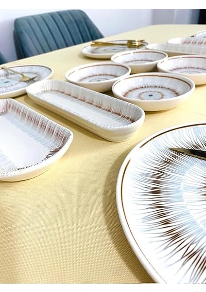 Blue Eyes 6 Kişilik 21 Parça Kahvaltı Takımı modelleri