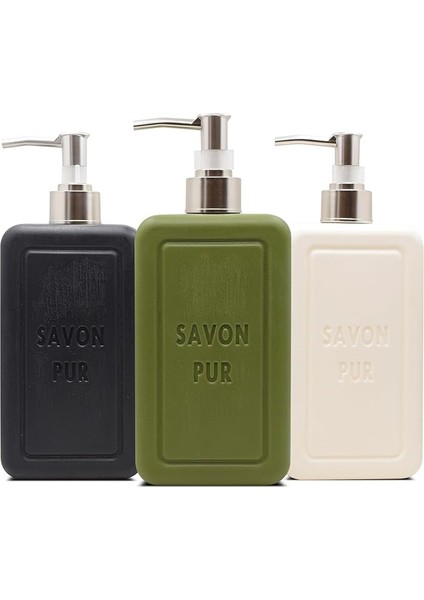 De Royal Savon Pur Luxury Vegan Sıvı Sabun 500 ml 3 Adet (Karma Paket)