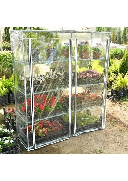 2 Bölmeli Portatif Balkon Bahçe Serası fiyatları