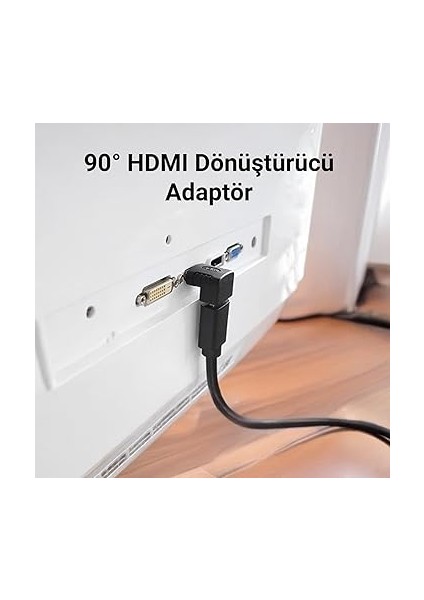90 Derece HDMI To HDMI Dönüştürücü fiyatları