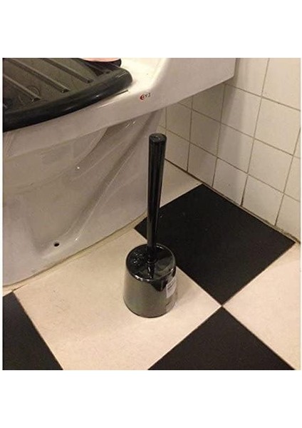 Tuvalet Fırçası, Polipropilen, Siyah, 35,6 x 10,9 x 10,4 cm fırsatları