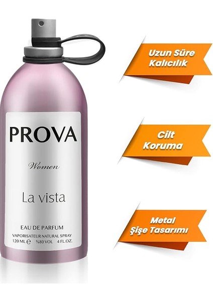 La Vista Edp Kadın Parfüm 120 ml modelleri
