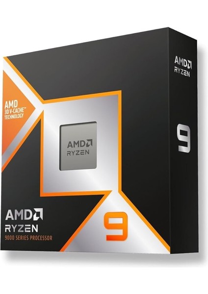 Ryzen 9900X3D Işlemci, 3D V-Cache™, 12 Çekirdek/24 Threads, 140 MB Önbellek, Tdp 120 W, Am5 Soket, Maksimum 5,5 Ghz'e Kadar Frekans, Ddr5 ve Pcıe 5.0