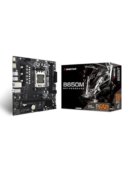 B650MT Ddr5 6000MHZ S+V+Gl Am5 Micro Atx Anakart