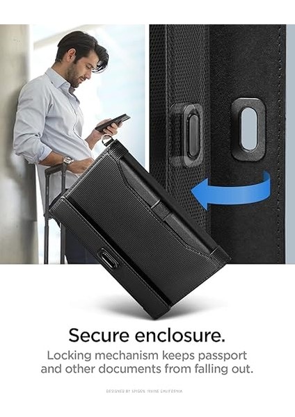 Pasaport Kılıfı Pasaport Kılıfı Tutucu Cüzdan Suni Deri Çoğu Pasaport Boyutu ile Uyumlu - Siyah indirimleri