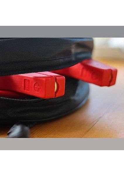 Amper Akü Takviye Kablosu 2.2 Metre 16MM² Kalınlık 6V/12/24V Araç Araba Oto Akümülatör Sarj Şarj modelleri