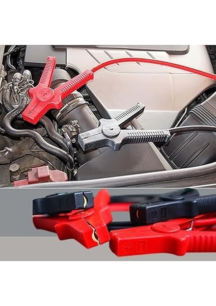 Amper Akü Takviye Kablosu 2.2 Metre 16MM² Kalınlık 6V/12/24V Araç Araba Oto Akümülatör Sarj Şarj indirimleri