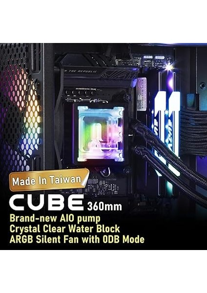 AIO-360-BB27A-RP360MM Sıvı Soğutma Sıyah fiyatları