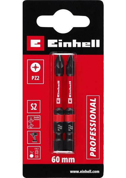 Pozidriv Yıldız Bits Uç 60 mm Pz2 2 Adet - 49132140 fiyatları