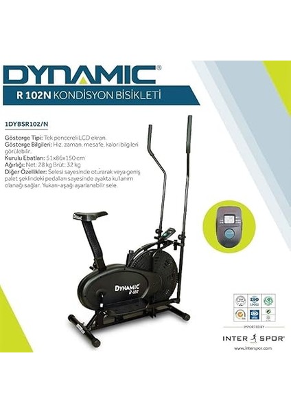 R102N Eliptik Bisiklet Orbitroller Orbitrack modelleri