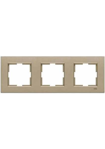 Novella Bronz Üçlü Çerçeve