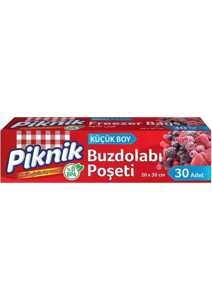 Buzdolabı Poşeti Küçük 30'lu