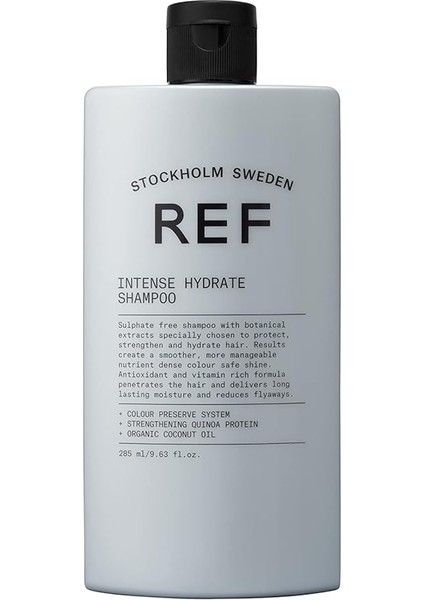 Stockholm-Ref Intense Hydrate Shampoo 100 ml Kuru Saçlar Için Yoğun Nemlendirici Şampuan