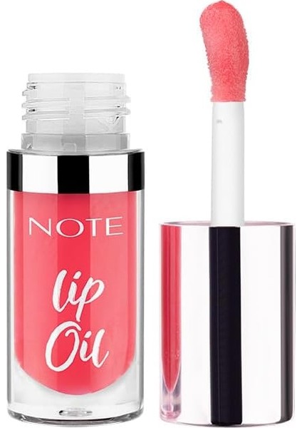 Lip Oil 10 Baby Pink Nemlendirici ve Parlatıcı Dudak Bakım Yağı, Pembe