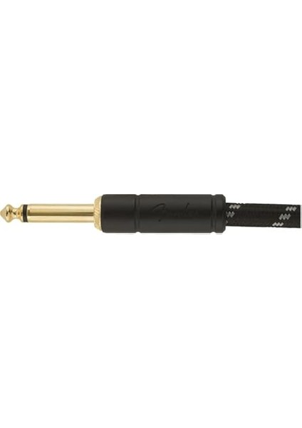 Deluxe Series Instrument Cable Black Tweed Açılı - 3 Metre Enstrüman Kablosu fiyatları