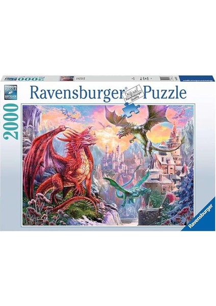 167173 Ejderhalar Yetişkin Puzzle, 2000 Parça