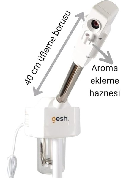 DT-318 Sıcak Buhar Ozonlu Yüz Buhar Makinesi Vapozon - Ayaklı - Profesyonel Cilt Bakımı fiyatları