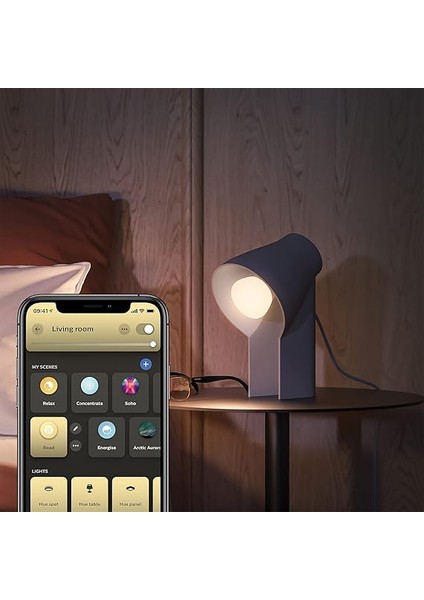 Huewa 8-75W Beyaz Ambiyans Akıllı E27 LED Ampul 2'li Ekopaket, Bluetooth Özellikli indirimleri