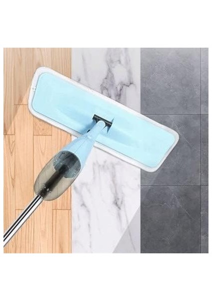 Döner Başlıklı Spreyli Mop Parke Ahşap Fayans Temizleyici Su Hazneli Sihirli Paspas indirimleri