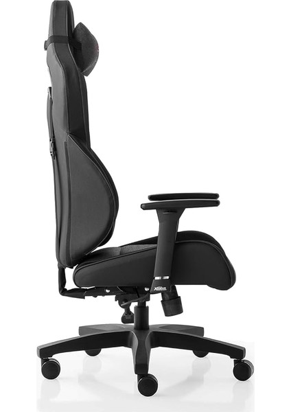 Göktürk Profesyonel Oyuncu Koltuğu Kumaş Gri/siyah modelleri