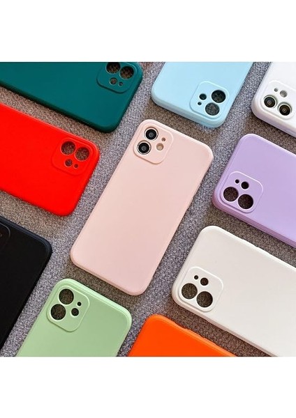 Iphone ile Uyumlu 11 (12 Görünümlü Köşeli) Içi Kadife Lansman Kılıf-Gece Mavisi fiyatları