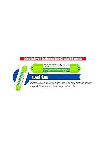 Alkali Filtre Su Arıtma Cihazı Filtresi (Tüm Cihazlarla Uyumludur) fiyatları