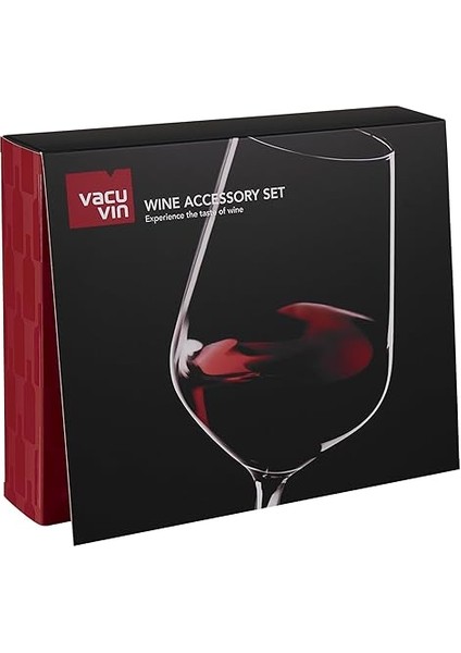 Vin Experience 6 Parçalı Şarap Seti, Şarap Pompası, Şarap Boşaltıcı, Garson Bıçağı, Yedek Tıpa, 68897606, Siyah fiyatları