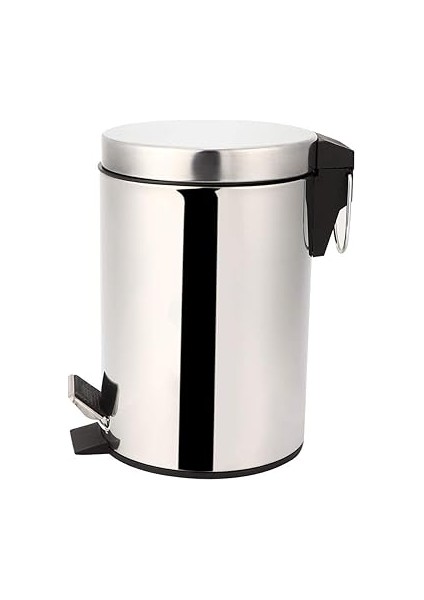 Tuvalet Balkon Mutfak, Pedallı Paslanmaz Metal Çöp Kovası 3 Litre modelleri