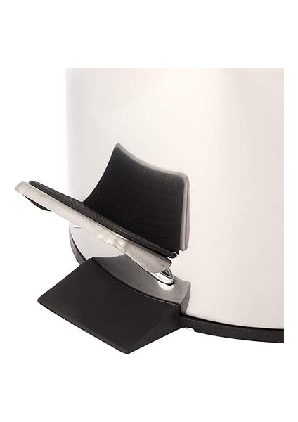 Tuvalet Balkon Mutfak, Pedallı Paslanmaz Metal Çöp Kovası 3 Litre fırsatları