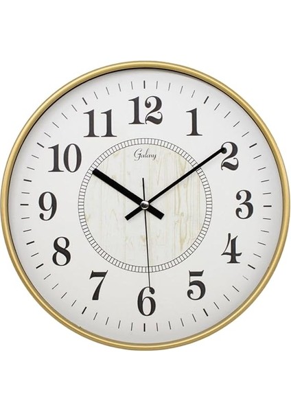 D-218-A-2 Eskitme Kadran 30 cm Sessiz Akar Duvar Saati Gold fiyatları