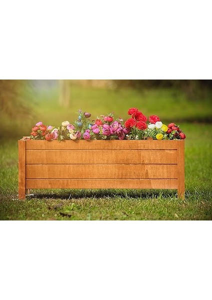 84X36 Dekoratif Ahşap Saksı modelleri