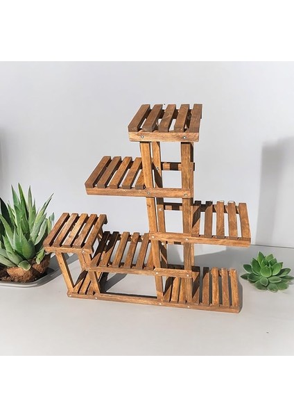 Saksı Standı 6 Katlı Saksılık Çiçeklik Çok Katlı Dekoratif Saksı Standı