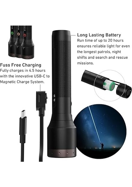 P9R Core Lep Şarj Edilebilir El Feneri fırsatları