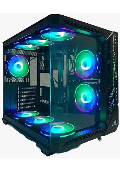 Bree 9×120 mm Fanlı A-Rgb Kumandalı Kontrolcülü E-Atx Oyuncu Bilgisayar Kasası fiyatları