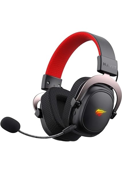 Gamenote H2002BG Kablosuz Gaming Kulaklık, 7.1 Surround Ses, 3 Modlu Bağlantı, Mikrofonlu, Rgb indirimleri