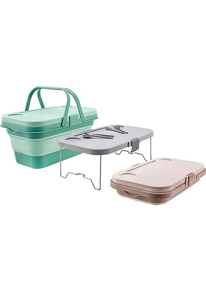 Piknik Seti | Masalı Silikon Sepet 24 Lt Kamp Çantası modelleri