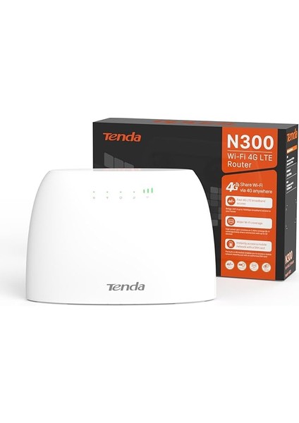 N300 Wi-Fi 4g Lte Router