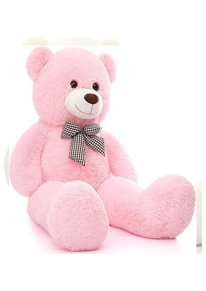 Sevimli Peluş Şaşkın Ayı 80 cm - Sevgiliye Özel Hediye Pembe modelleri